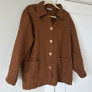 Linenfox Bill Wool/Linen Chore Jacket